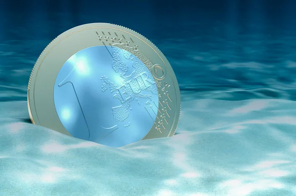 euro under the water euro under water